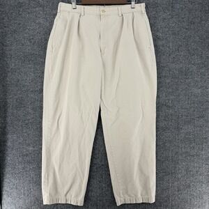 Vintage Polo Ralph Lauren Andrew pant mens 36x30 double pleated chinos cotton